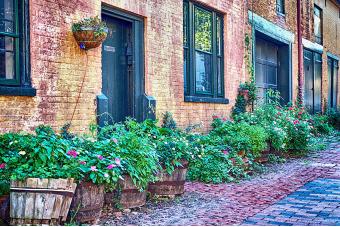 FOLLOW THE RED BRICK ROAD
