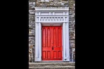 THE RED DOOR