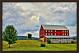 BARN NEAR CATOCTIN MOUNTAIN PAINT FRAMED